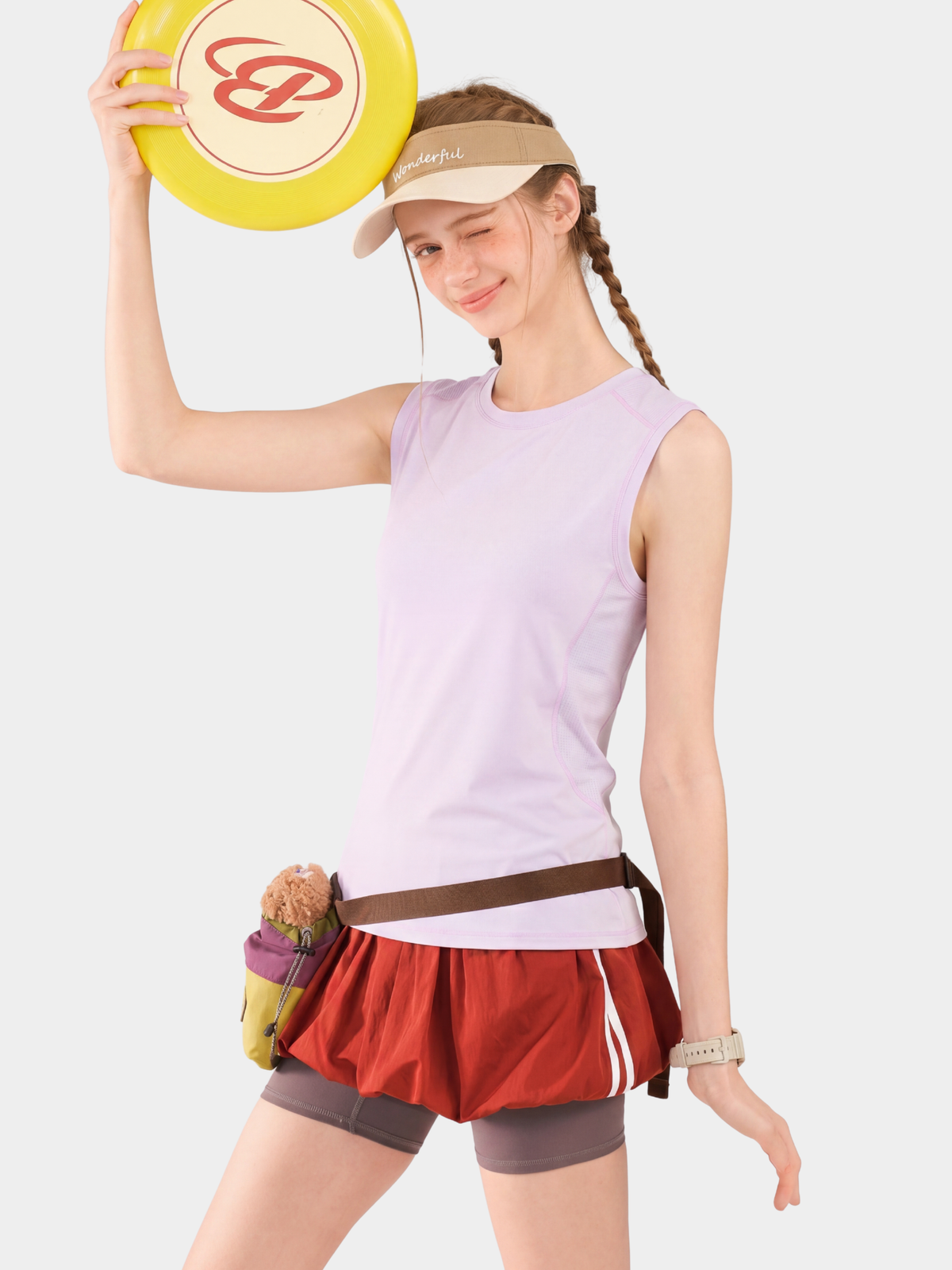 Ashvision – Kühlendes Damen-Funktions-Tanktop aus schnelltrocknendem Mesh-Material