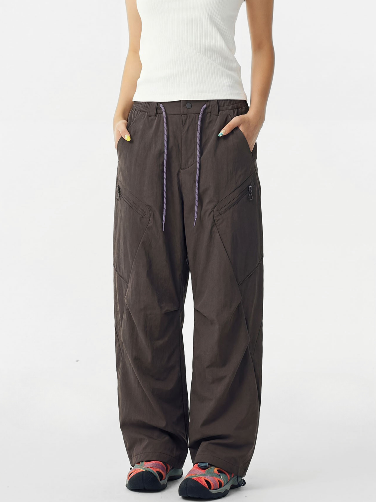 MesaGrip – Wasserabweisende, leichte Damen-Shellhose mit mehreren Taschen