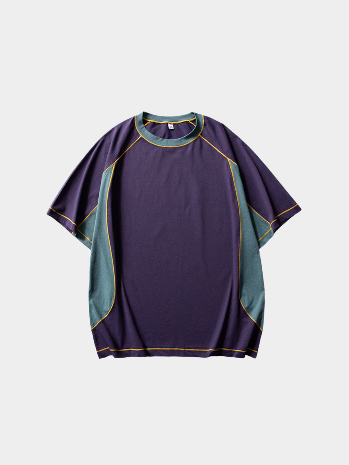 LightStep – Unisex leichtes, schnelltrocknendes Colorblock-Funktions-T-Shirt