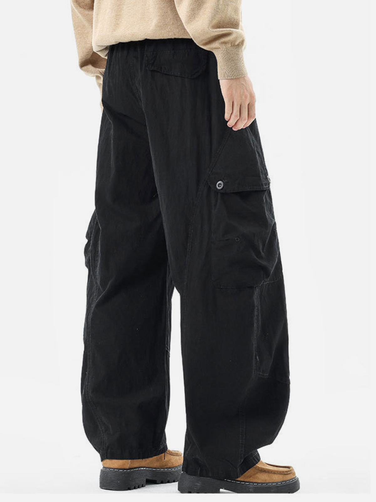 Aegeax - Herren Utility-Cargohose mit mehreren Taschen aus Baumwollmischgewebe