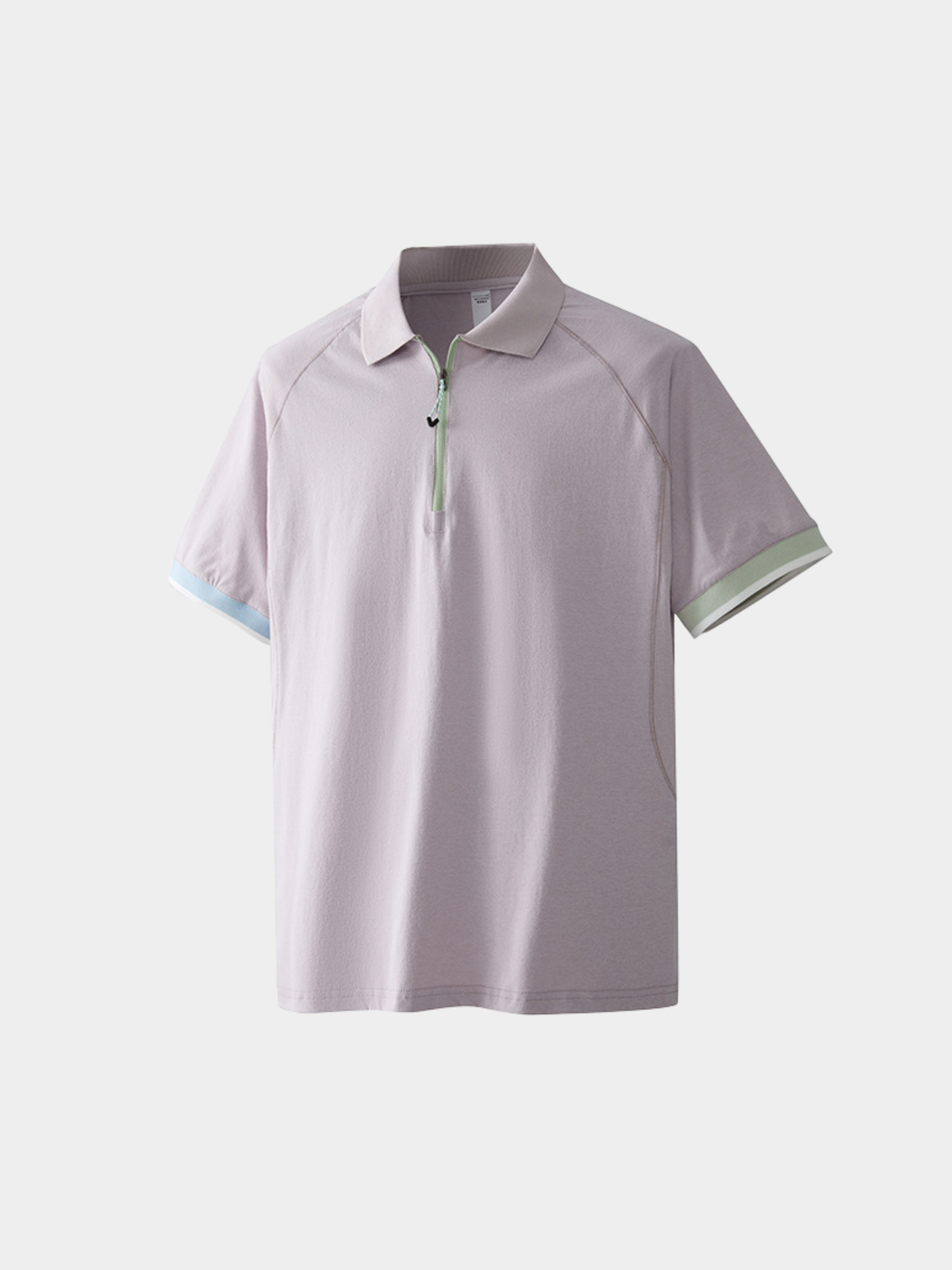 ChillFlask – Antibakterielles, schnelltrocknendes Polo-Shirt mit halbem Reißverschluss