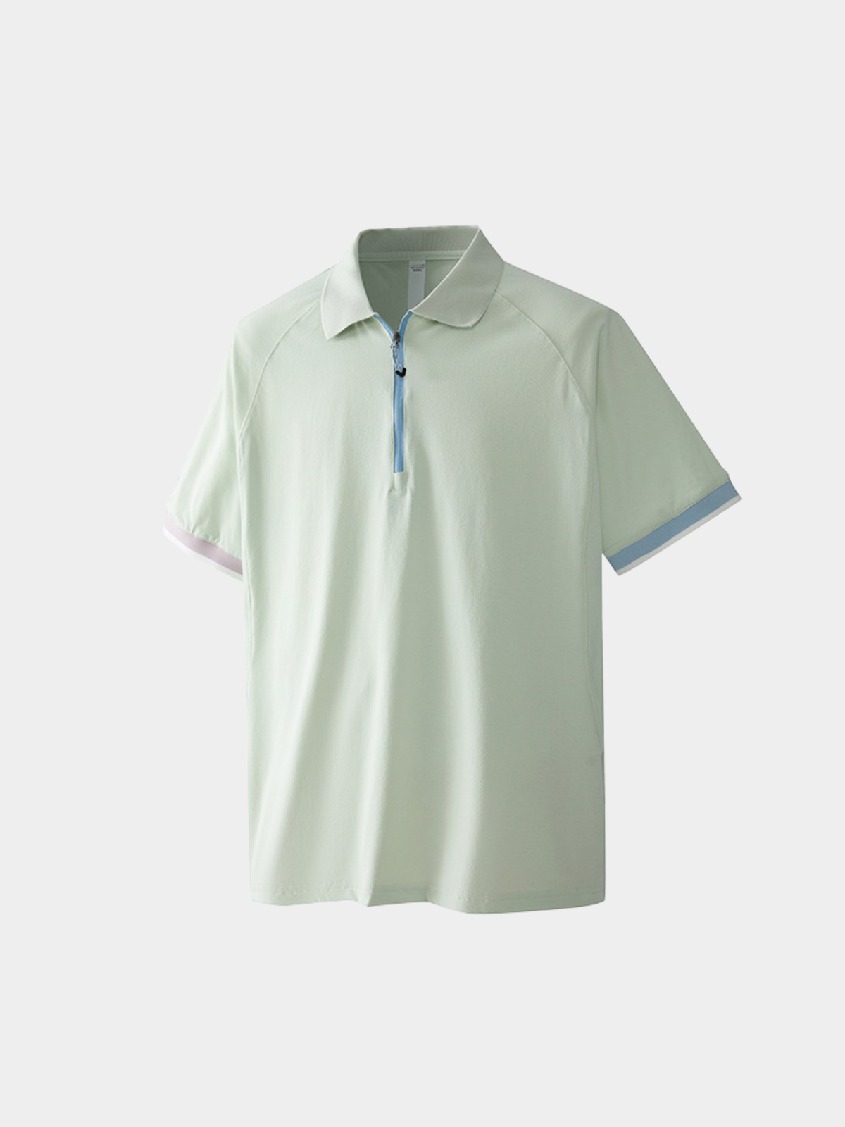 ChillFlask – Antibakterielles, schnelltrocknendes Polo-Shirt mit halbem Reißverschluss