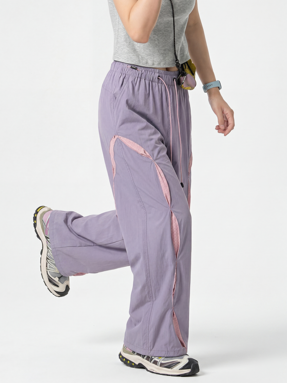 AlpineValley – Unisex UV-beständige, wasserabweisende Colorblock-Cargohose