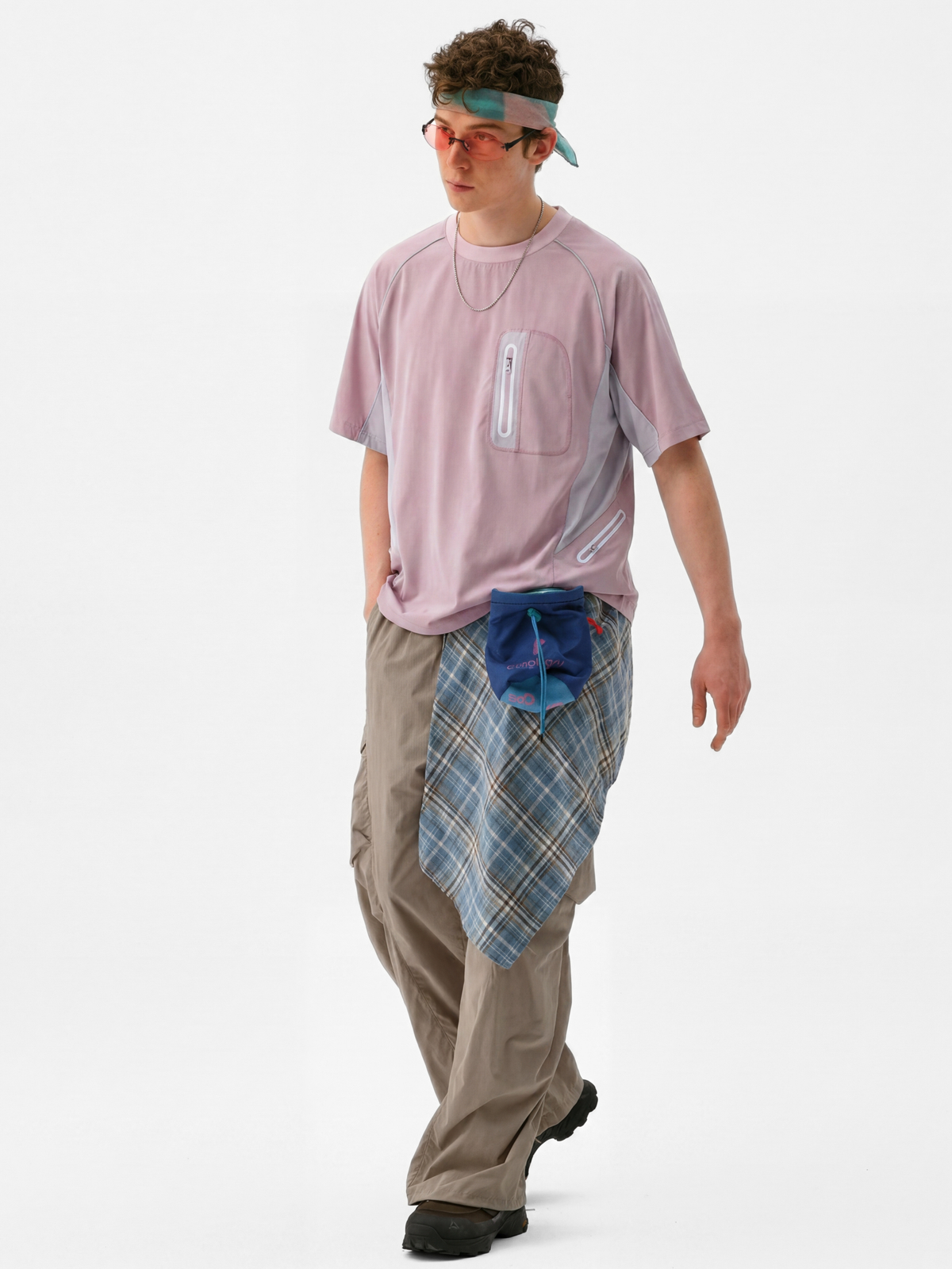 LightFlare – Atmungsaktives, schnelltrocknendes Colorblock-Mesh-T-Shirt