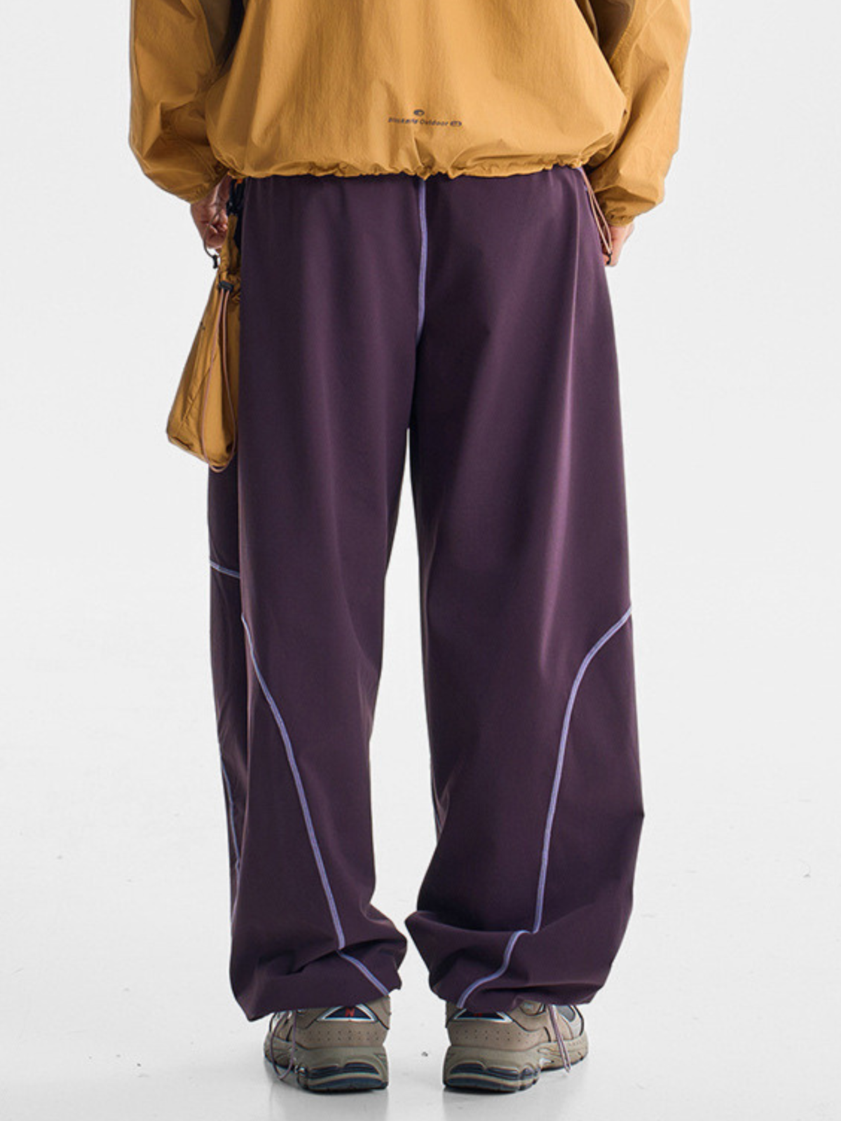 FlintPack – Wasserabweisende Unisex-Wanderhose mit Kontrastnähten