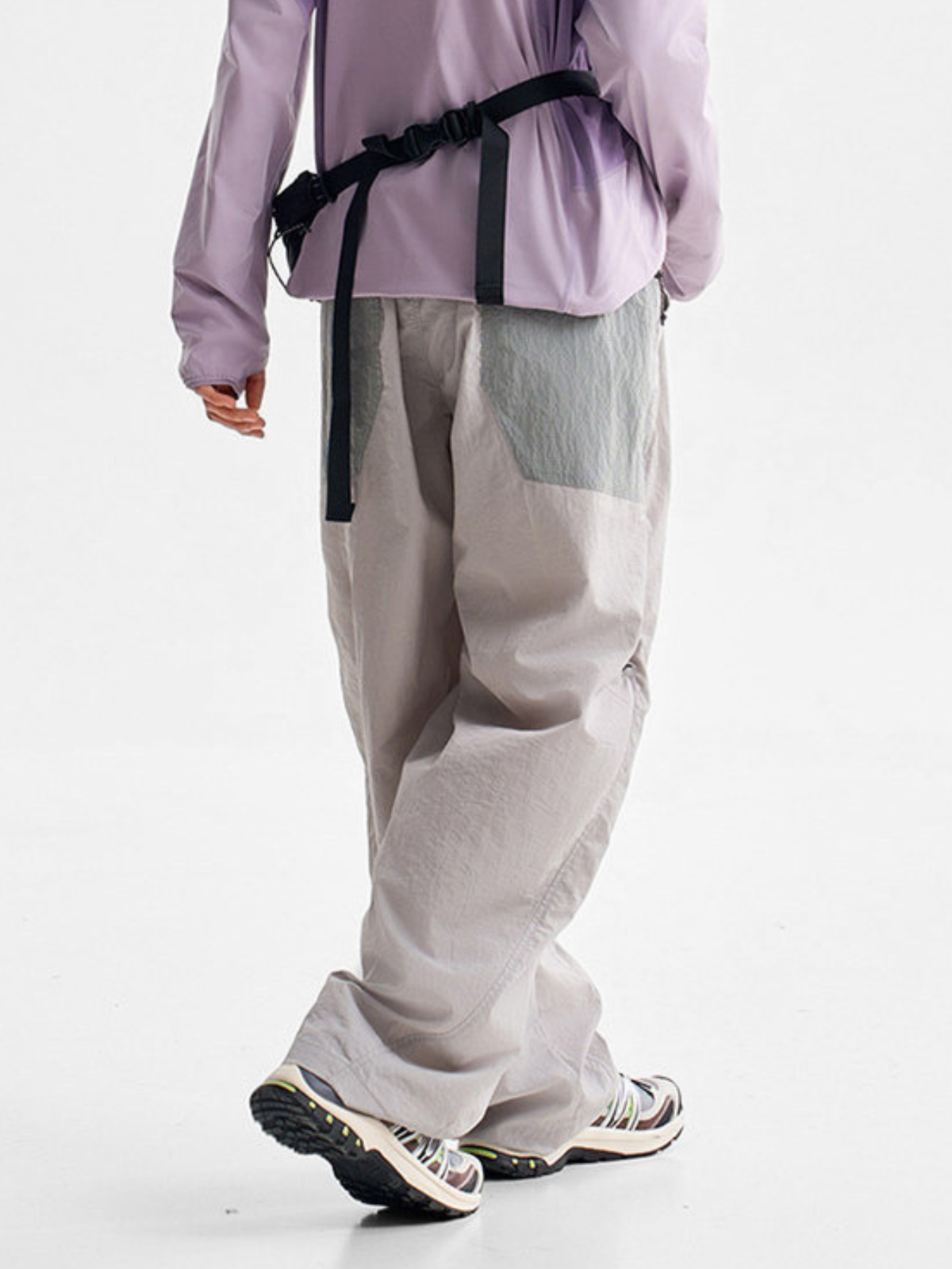 OwlRush – Wasserabweisende Unisex-Schnelltrocken-Paratrooper-Hose mit Kontrastdetails