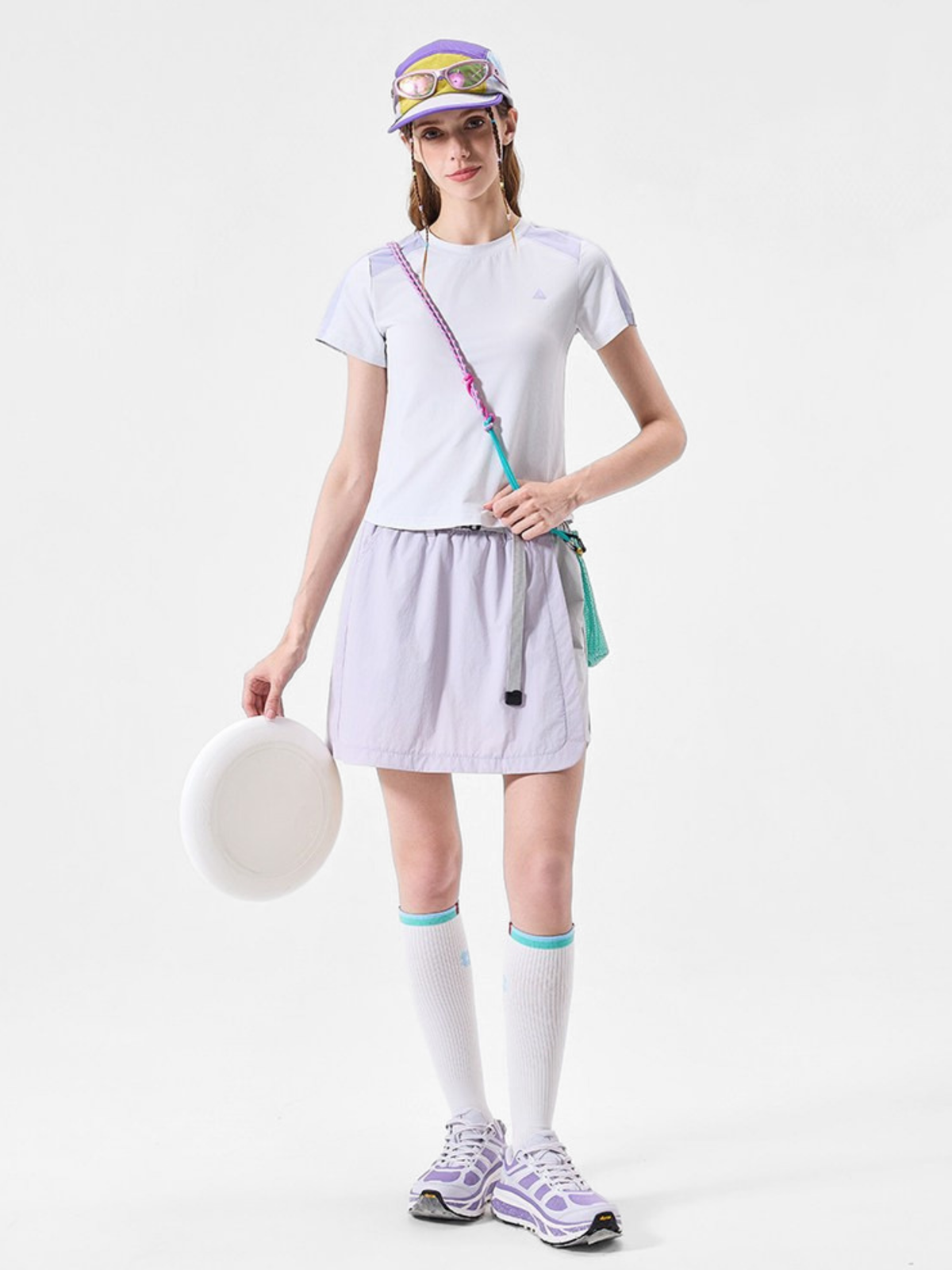 CampTent – Wasserabweisender, kühlender Sonnenschutz-Skort für Damen