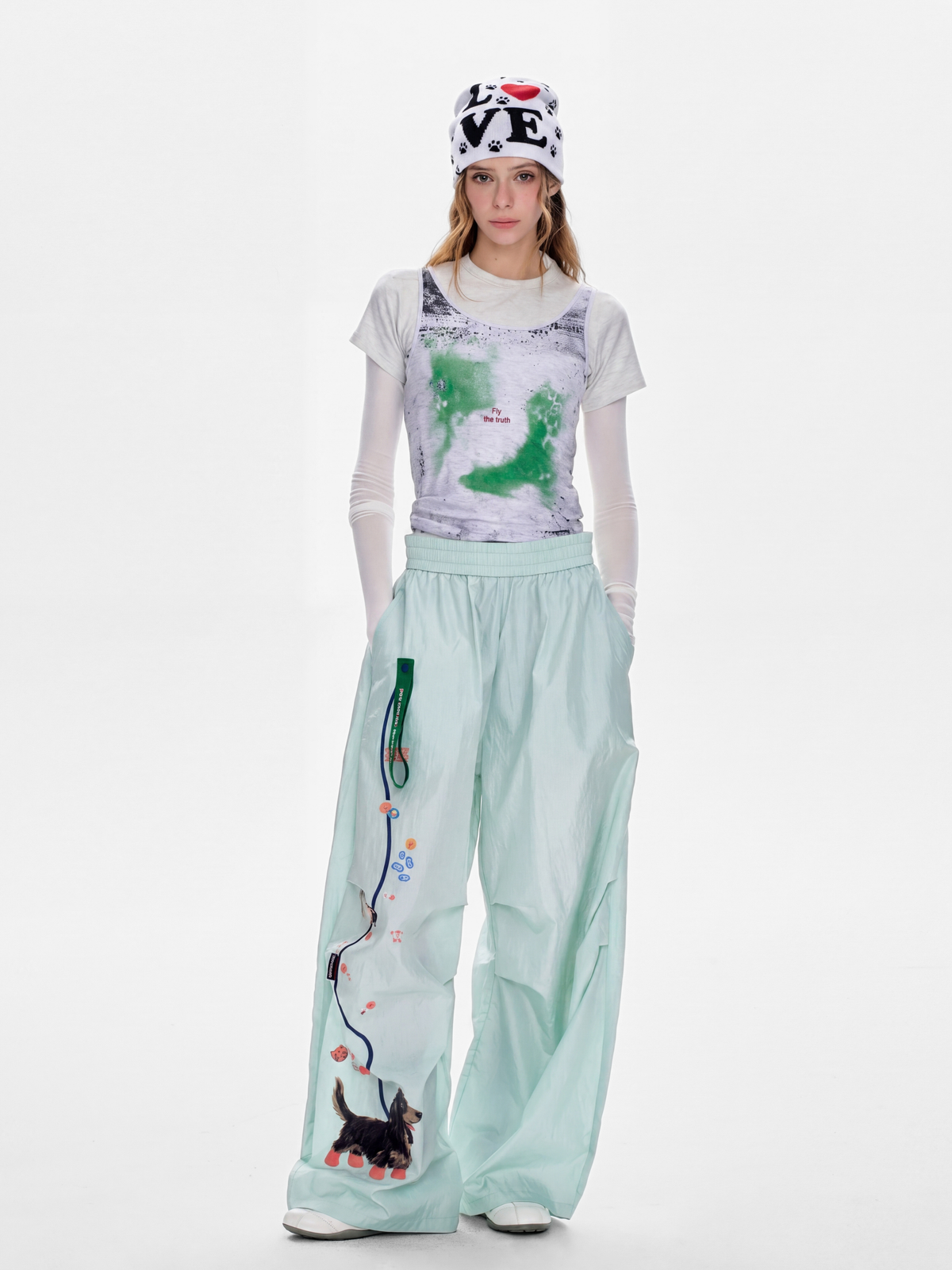 Ashland – Schnelltrocknende, atmungsaktive Paratrooper-Hose mit weitem Bein für Damen