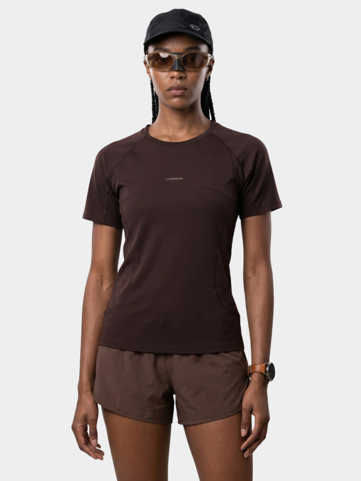 Vertical – Leichtes, atmungsaktives und figurbetontes Damen-Sport-T-Shirt