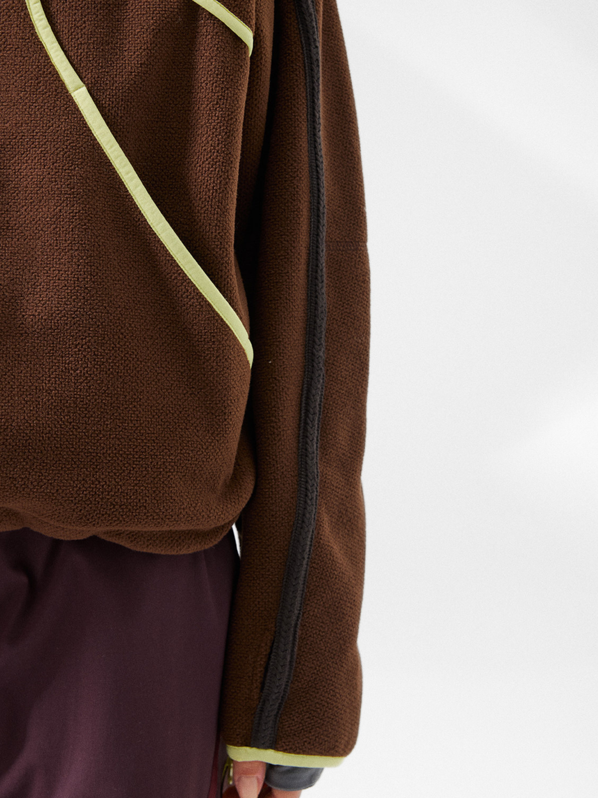 CrowPeak – Strukturierte Colorblock-Jacken mit Reißverschluss für Damen
