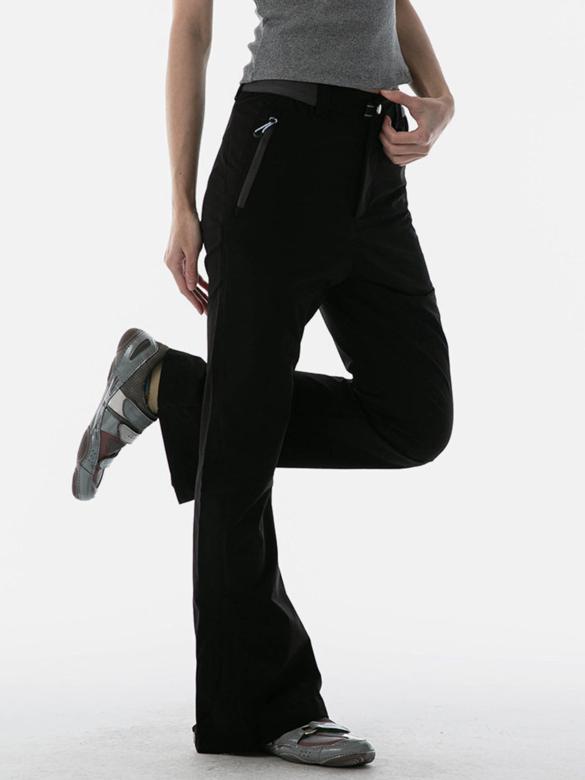 Northfrost - Wasserabweisende, schnelltrocknende ausgestellte Hose mit weitem Bein für Damen