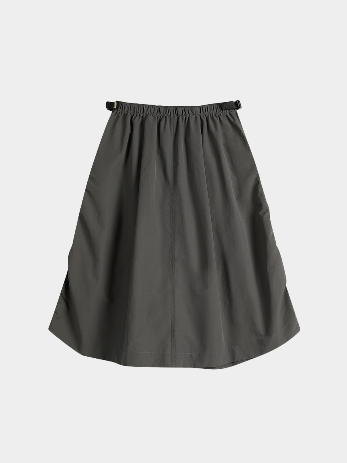 Clifftide – Wasserabweisender, schnell trocknender Midi-Rock aus Knitterstoff für Damen