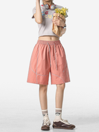 FoxLeap – Unisex-Sportshorts mit Kontrastnähten, leicht und atmungsaktiv