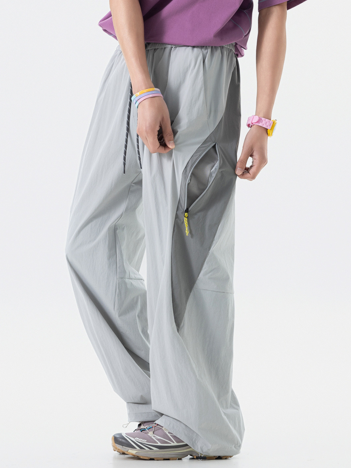 BaseRack – Wasserabweisende, atmungsaktive und schnelltrocknende Herrenhose mit UV-Schutz