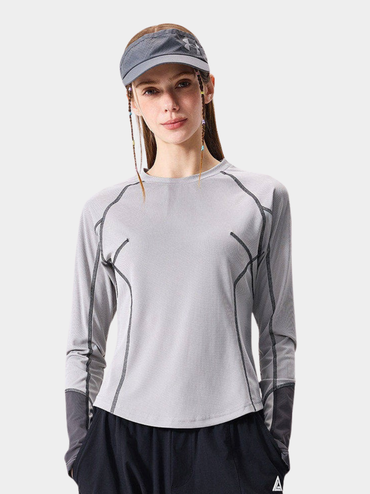 Driftwing – Schnelltrocknendes Performance-T-Shirt mit Colorblock-Design für Damen