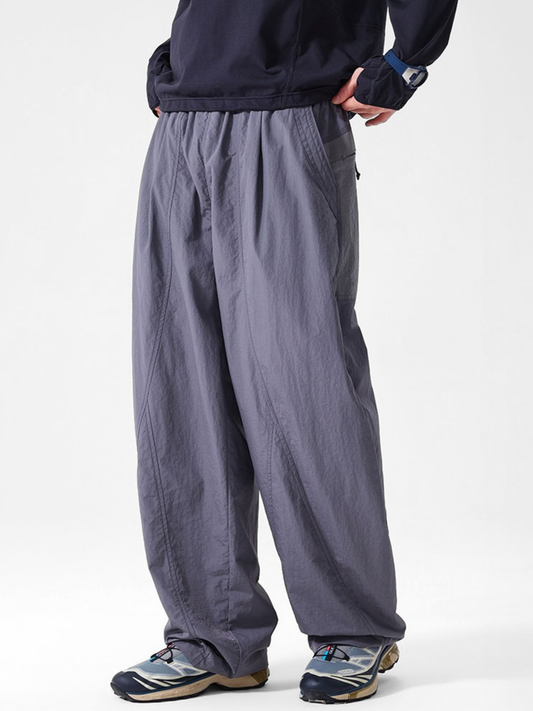 OwlRush – Wasserabweisende Unisex-Schnelltrocken-Paratrooper-Hose mit Kontrastdetails