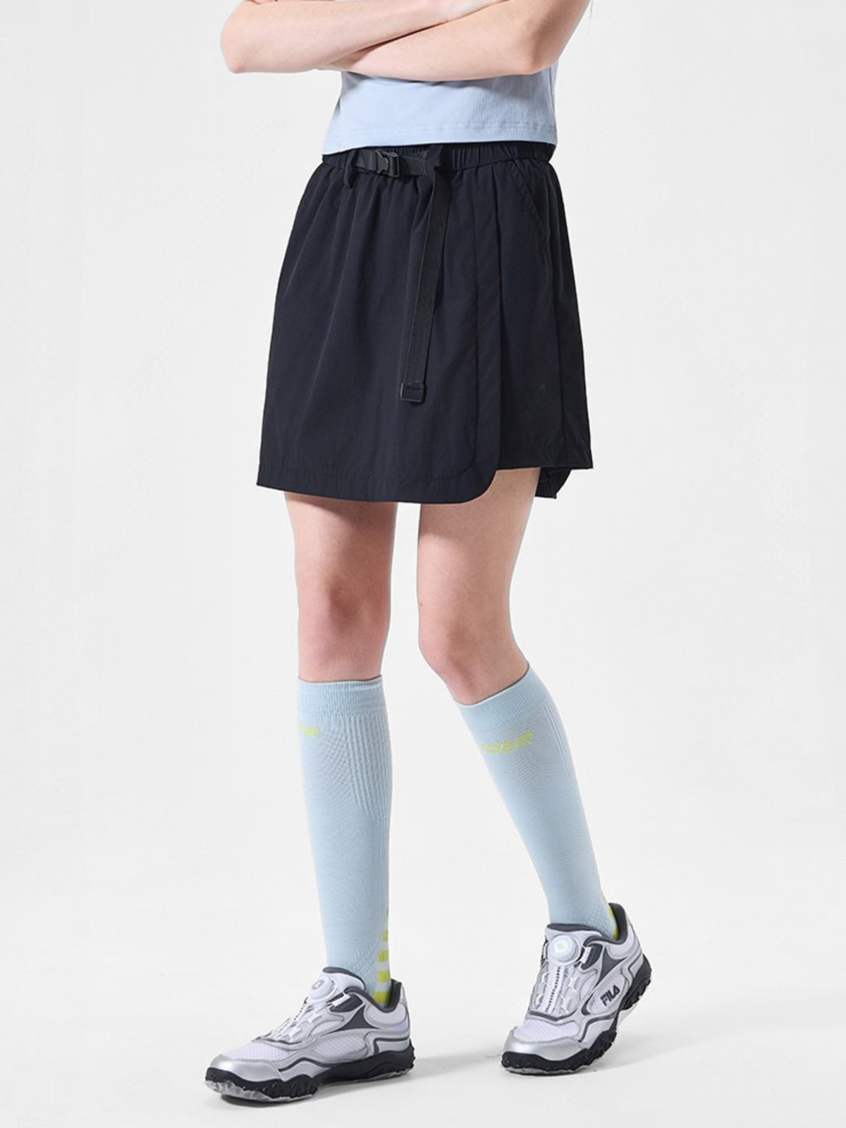CampTent – Wasserabweisender, kühlender Sonnenschutz-Skort für Damen