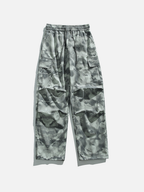 OwlCliff – Unisex Triple-Protection wasserabweisende Cargo-Hose mit Camo-Muster