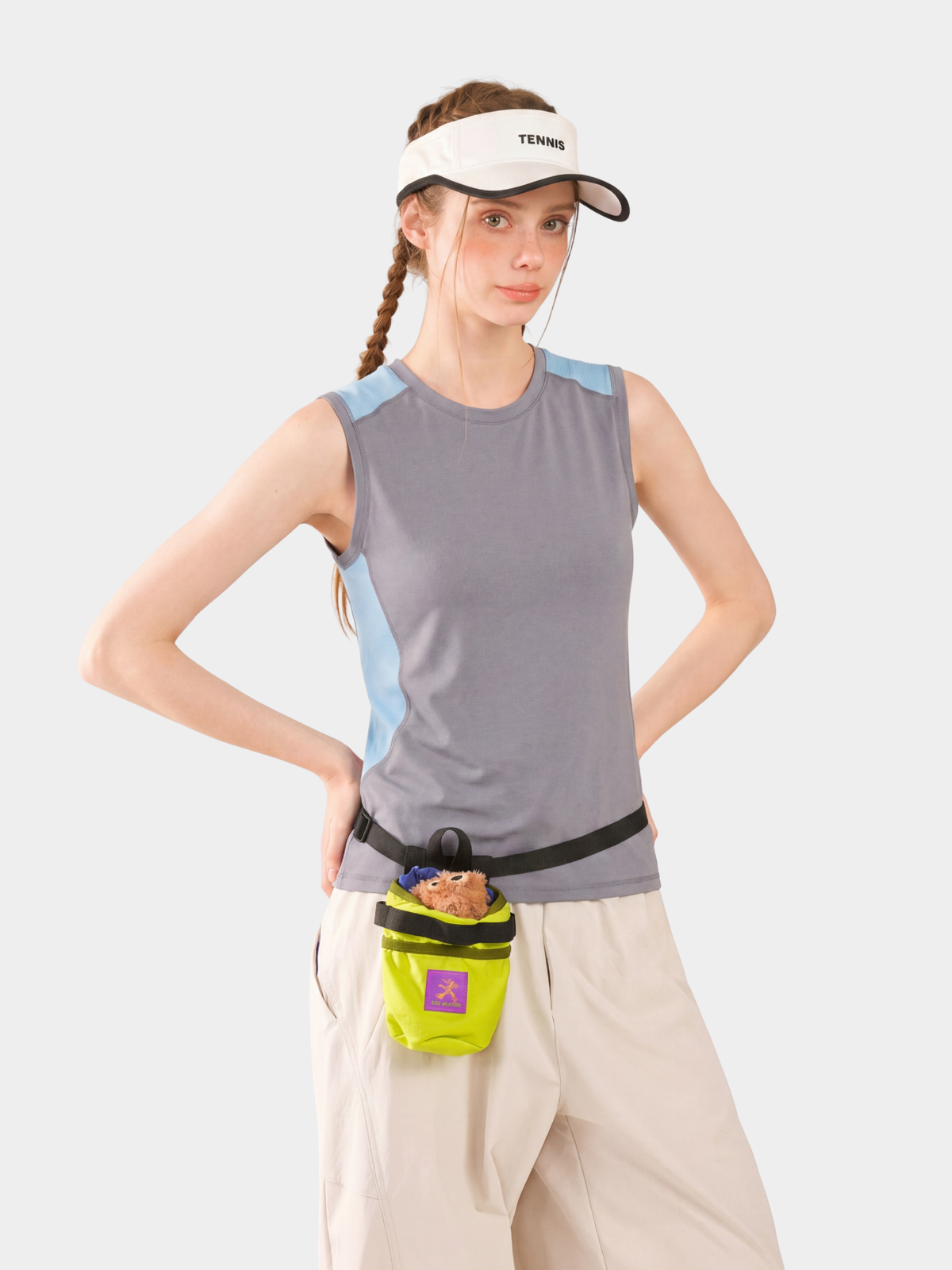Ashvision – Kühlendes Damen-Funktions-Tanktop aus schnelltrocknendem Mesh-Material