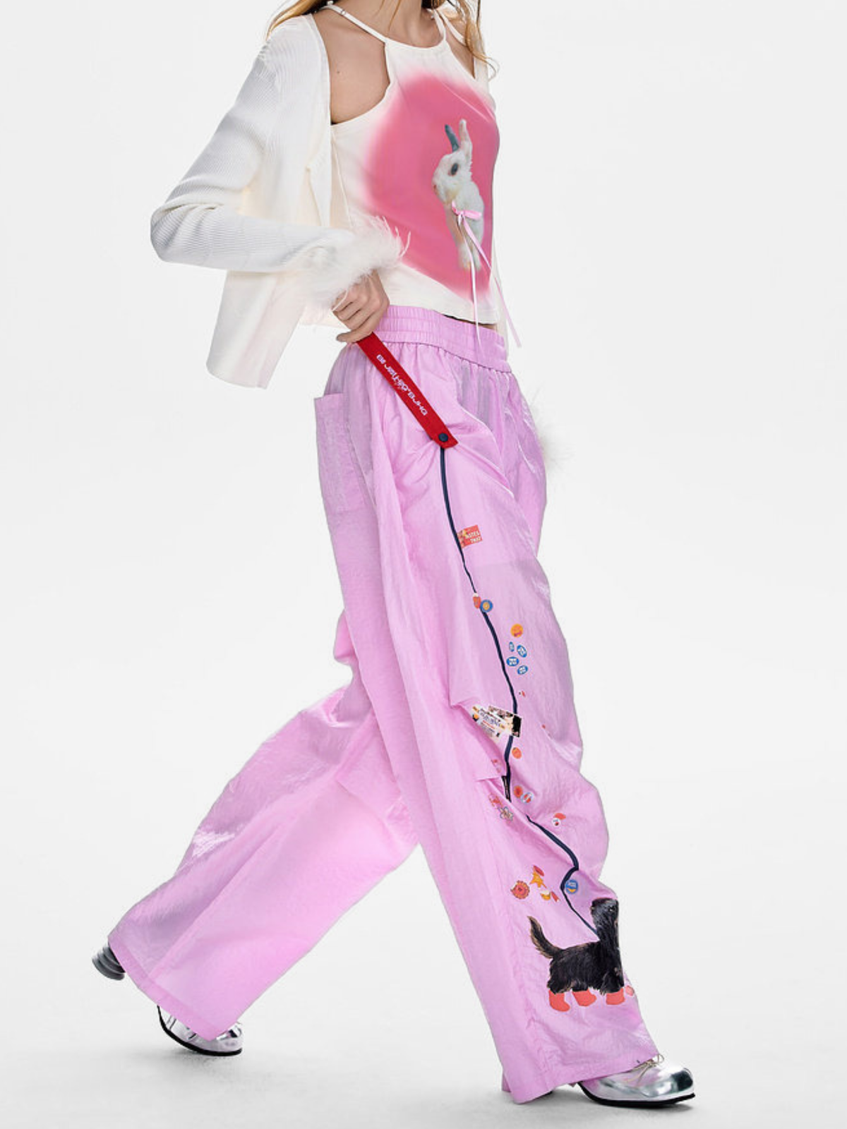 Ashland – Schnelltrocknende, atmungsaktive Paratrooper-Hose mit weitem Bein für Damen