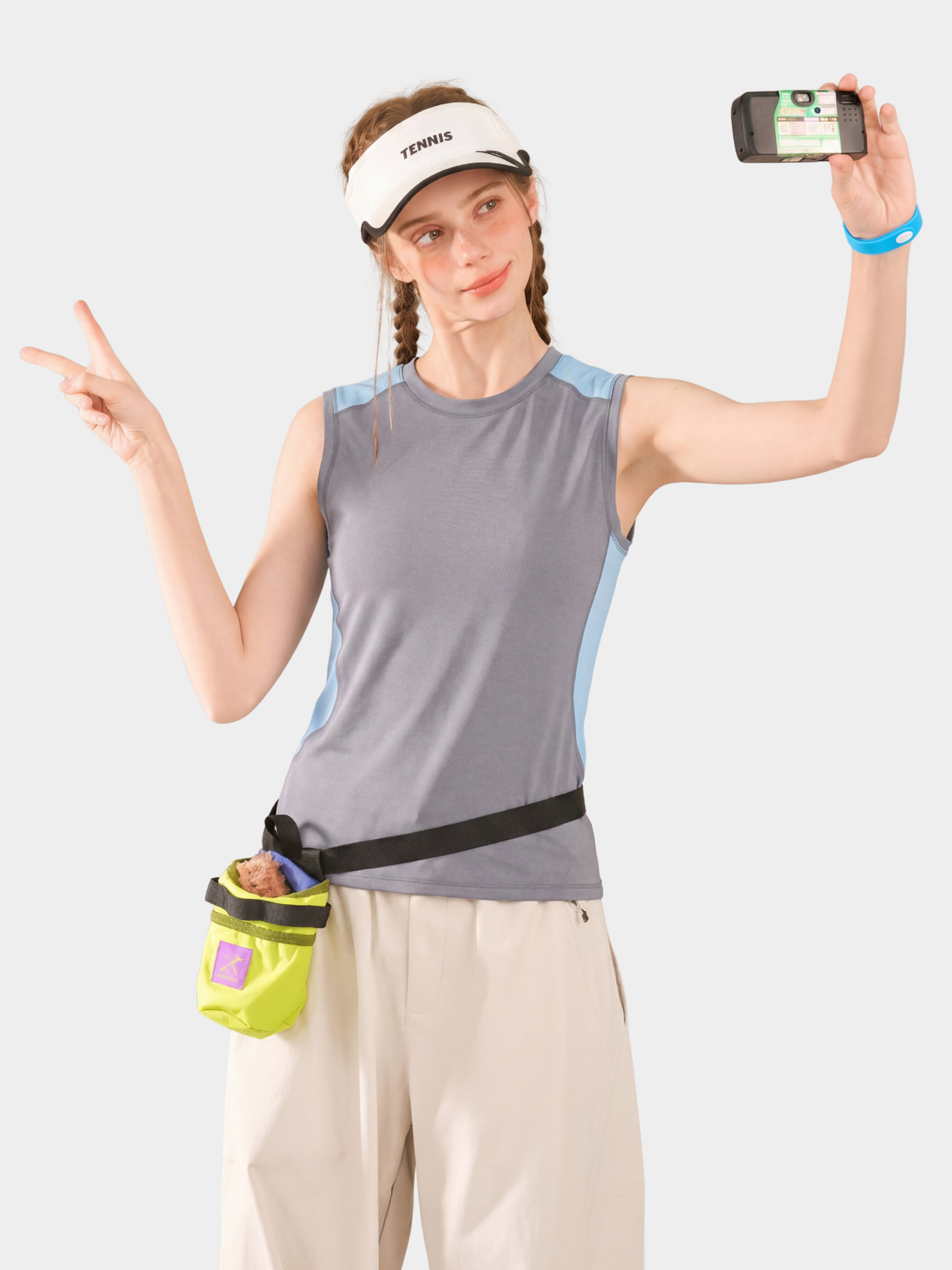 Ashvision – Kühlendes Damen-Funktions-Tanktop aus schnelltrocknendem Mesh-Material