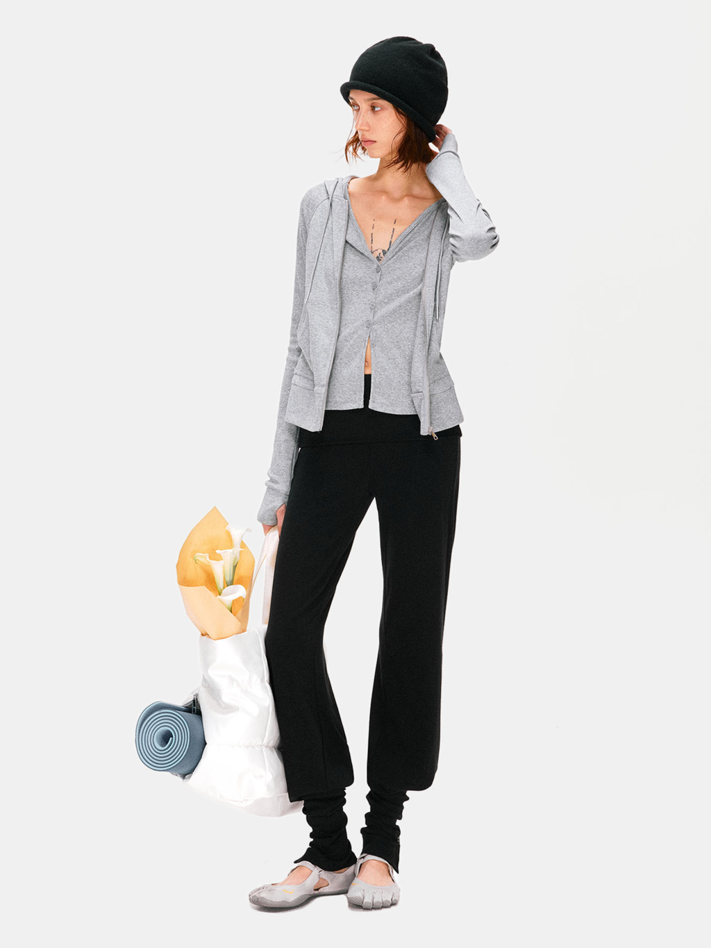 Hallowbrook – Damen-Jogginghose mit abnehmbaren Sockenbündchen