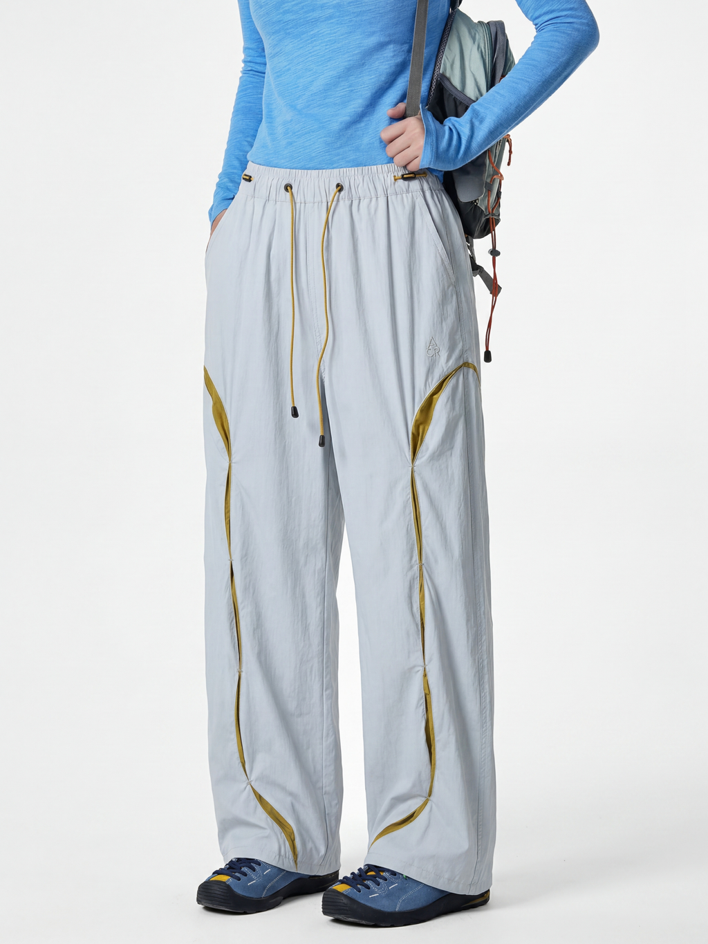 AlpineValley – Unisex UV-beständige, wasserabweisende Colorblock-Cargohose