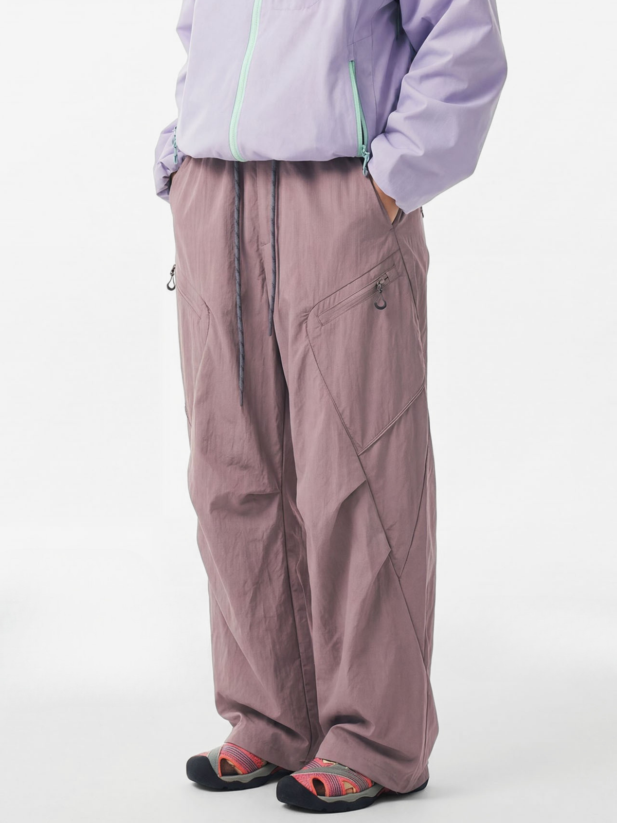 MesaGrip – Wasserabweisende, leichte Damen-Shellhose mit mehreren Taschen