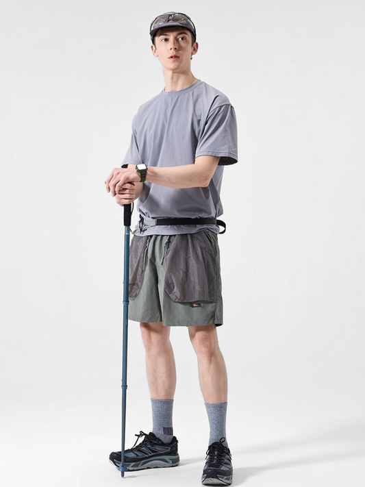 OwlGorge – Wasserabweisende, atmungsaktive Unisex-Wander-Cargoshorts