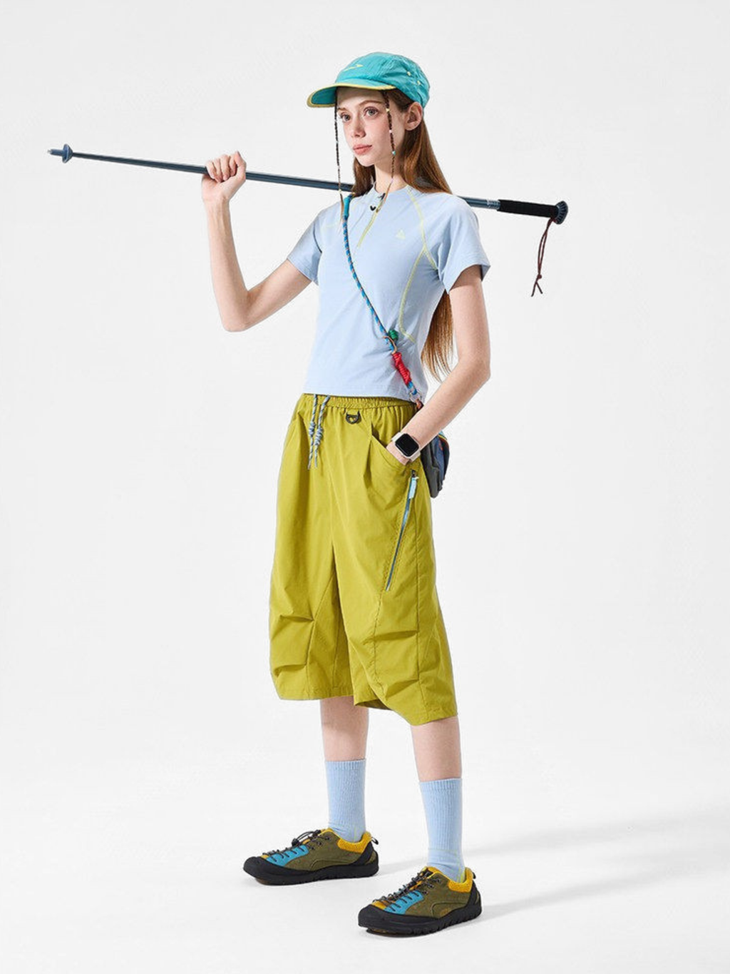 DewDash – Wasserabweisende, knitterfreie Utility-Shorts