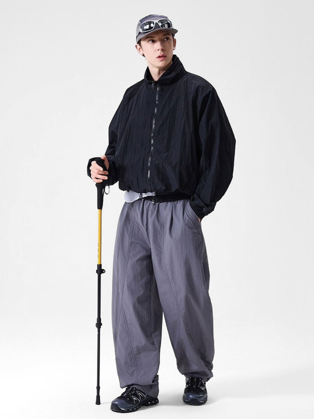 OwlRush – Wasserabweisende Unisex-Schnelltrocken-Paratrooper-Hose mit Kontrastdetails