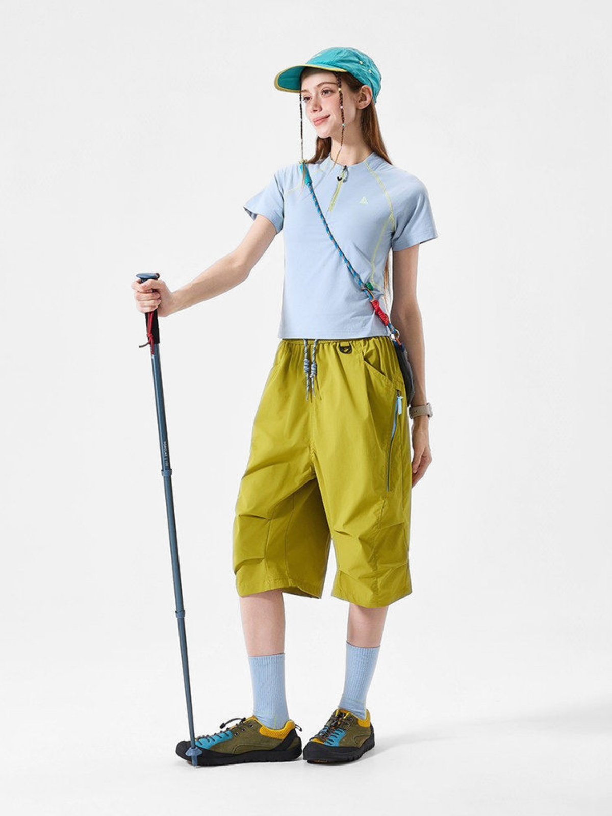 DewDash – Wasserabweisende, knitterfreie Utility-Shorts
