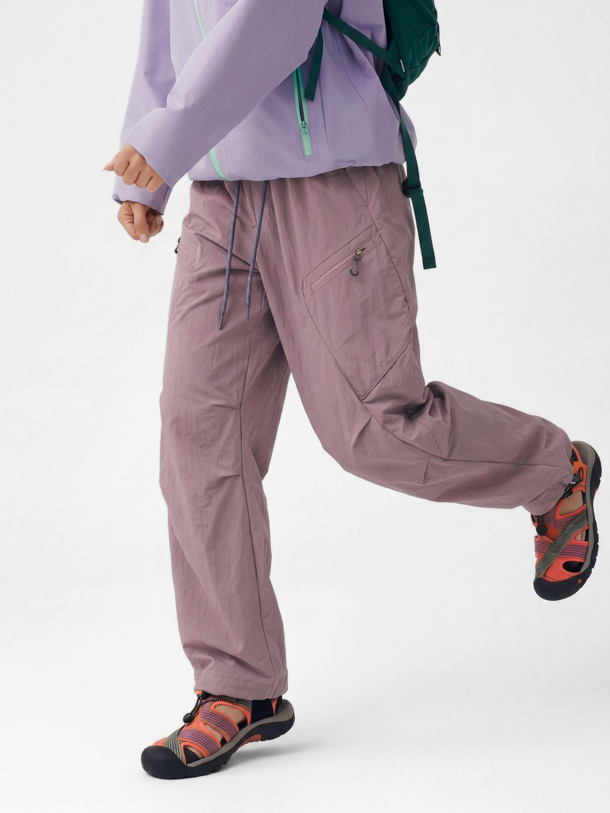 MesaGrip – Wasserabweisende, leichte Damen-Shellhose mit mehreren Taschen