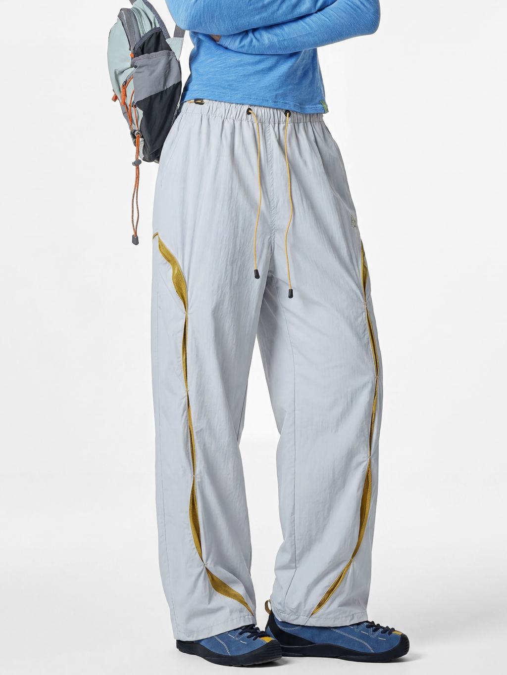 AlpineValley – Unisex UV-beständige, wasserabweisende Colorblock-Cargohose
