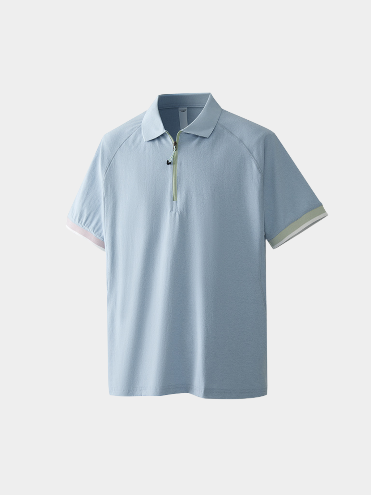 ChillFlask – Antibakterielles, schnelltrocknendes Polo-Shirt mit halbem Reißverschluss