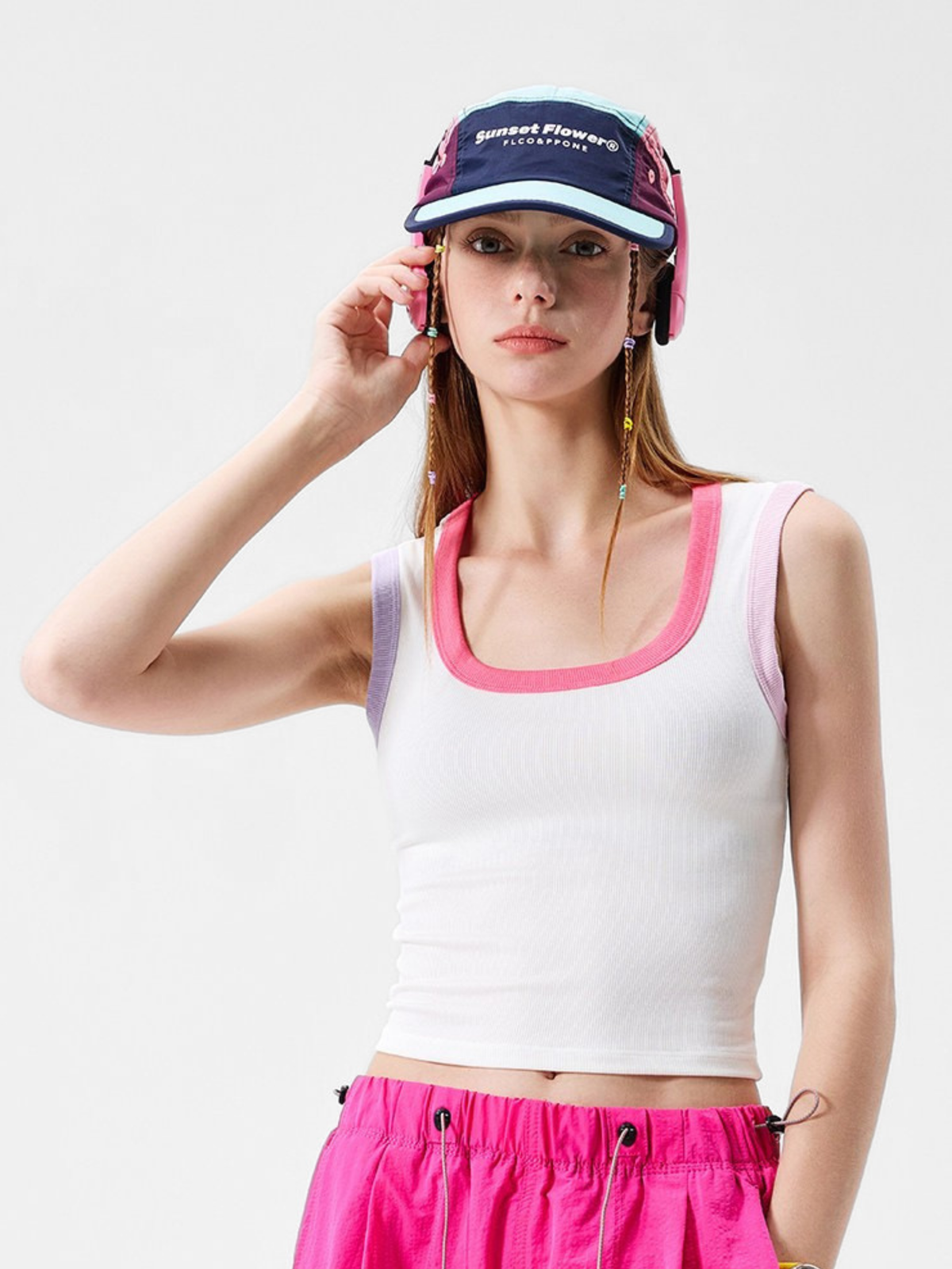 Reverb – Schnelltrocknendes, atmungsaktives Sport-Top für Damen in schmaler Passform