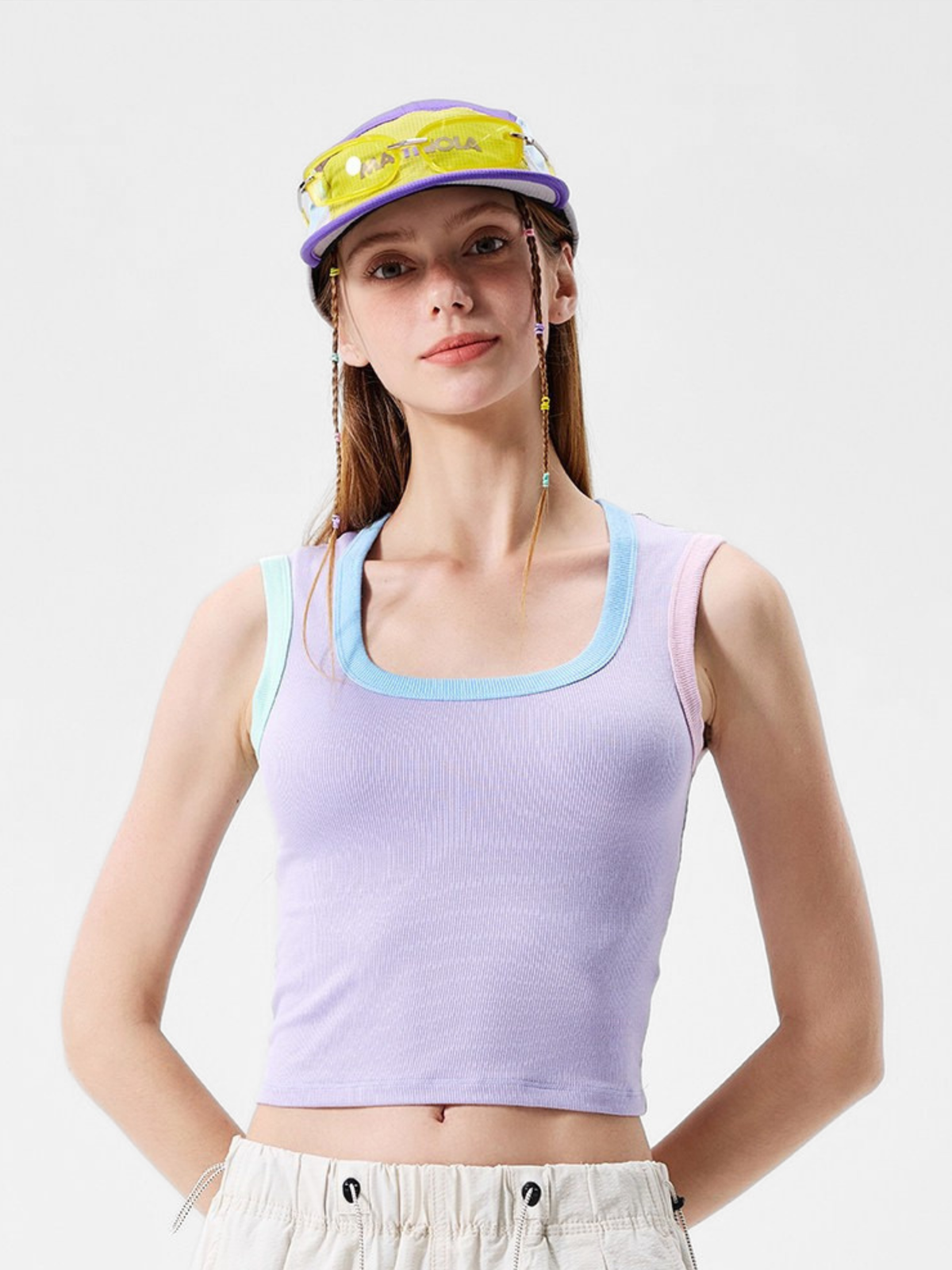 Reverb – Schnelltrocknendes, atmungsaktives Sport-Top für Damen in schmaler Passform