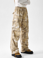 OwlCliff – Unisex Triple-Protection wasserabweisende Cargo-Hose mit Camo-Muster