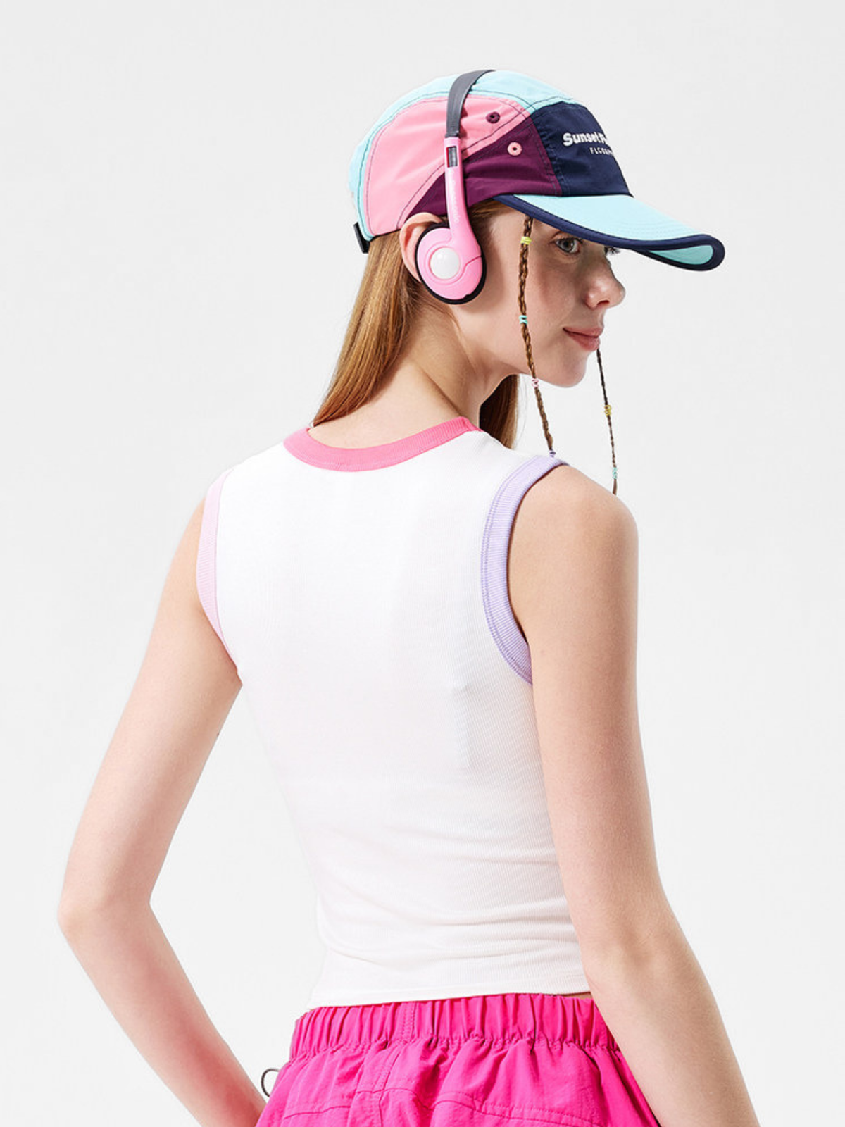 Reverb – Schnelltrocknendes, atmungsaktives Sport-Top für Damen in schmaler Passform