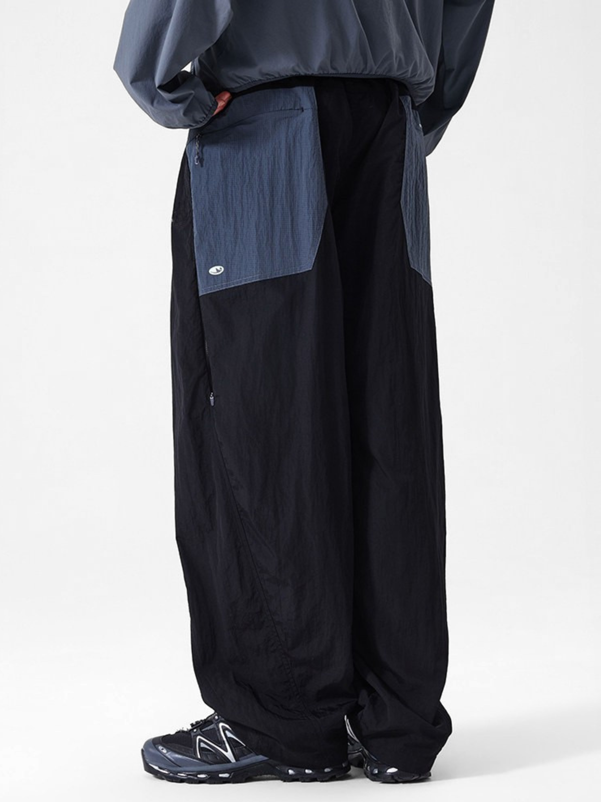 OwlRush – Wasserabweisende Unisex-Schnelltrocken-Paratrooper-Hose mit Kontrastdetails