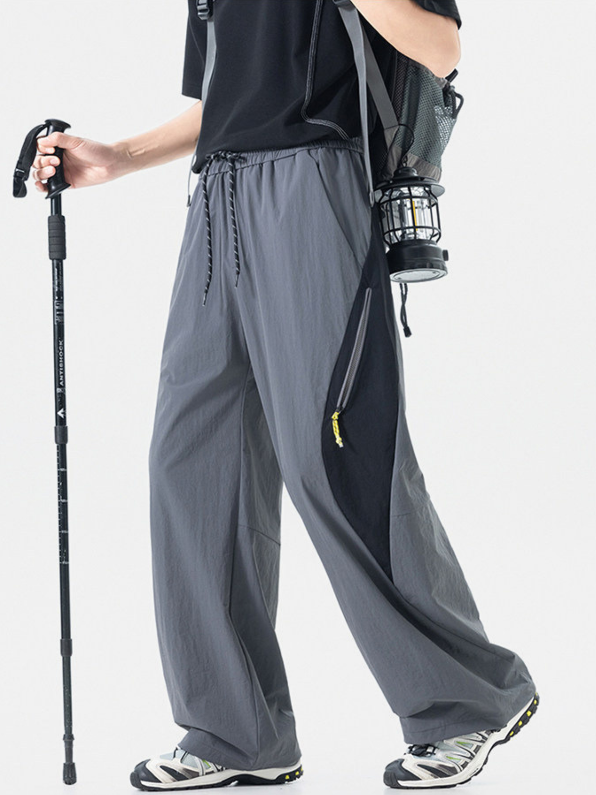 BaseRack – Wasserabweisende, atmungsaktive und schnelltrocknende Herrenhose mit UV-Schutz