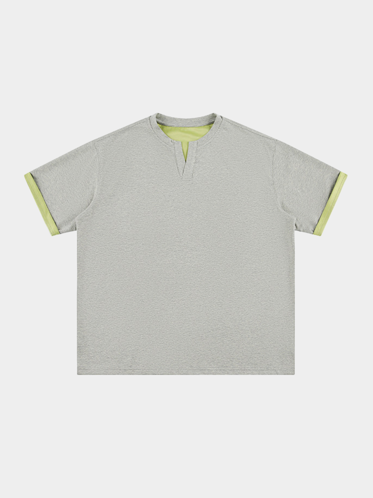 Thunderridge - Herren-T-Shirt mit Lagenlook-Rundhalsausschnitt