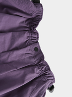 Clifftide – Wasserabweisender, schnell trocknender Midi-Rock aus Knitterstoff für Damen