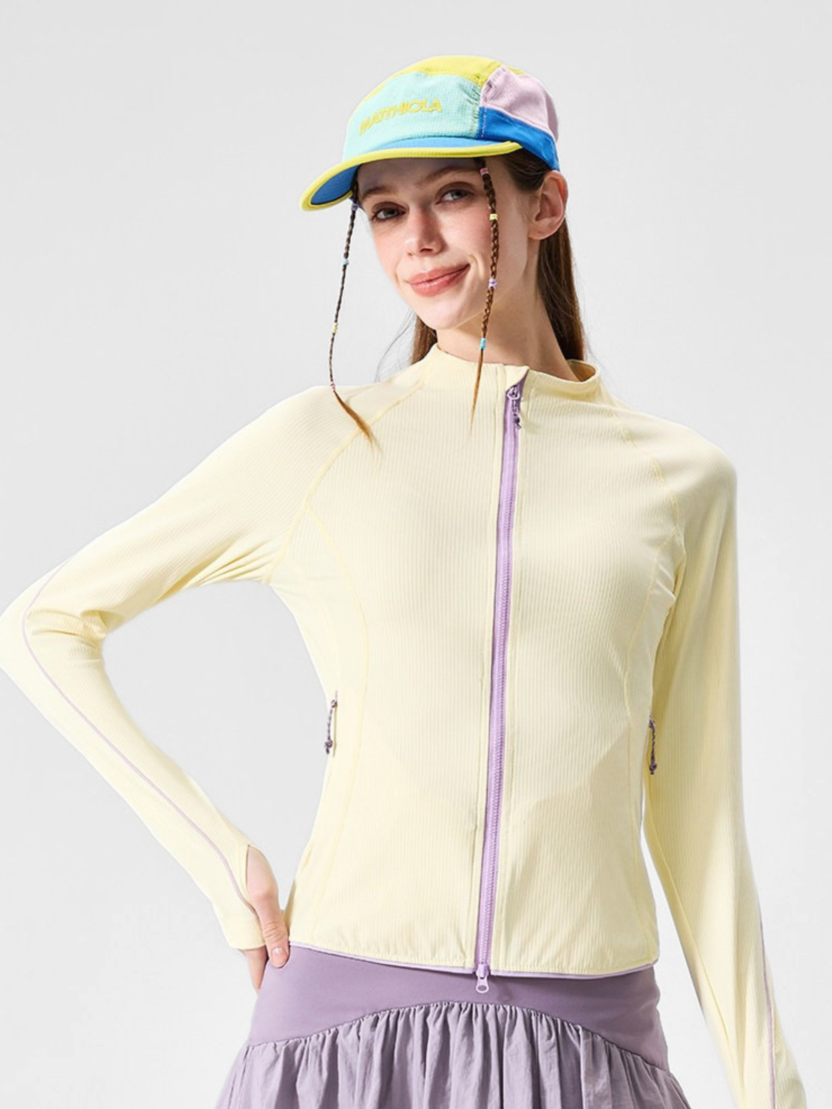 SwiftSlim – Antibakterielles Damen-Langarmshirt mit UV-Schutz 50+ (7A)