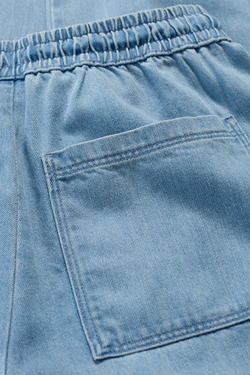 Sholl Jeans mit Kordelzug und zulaufendem Bein