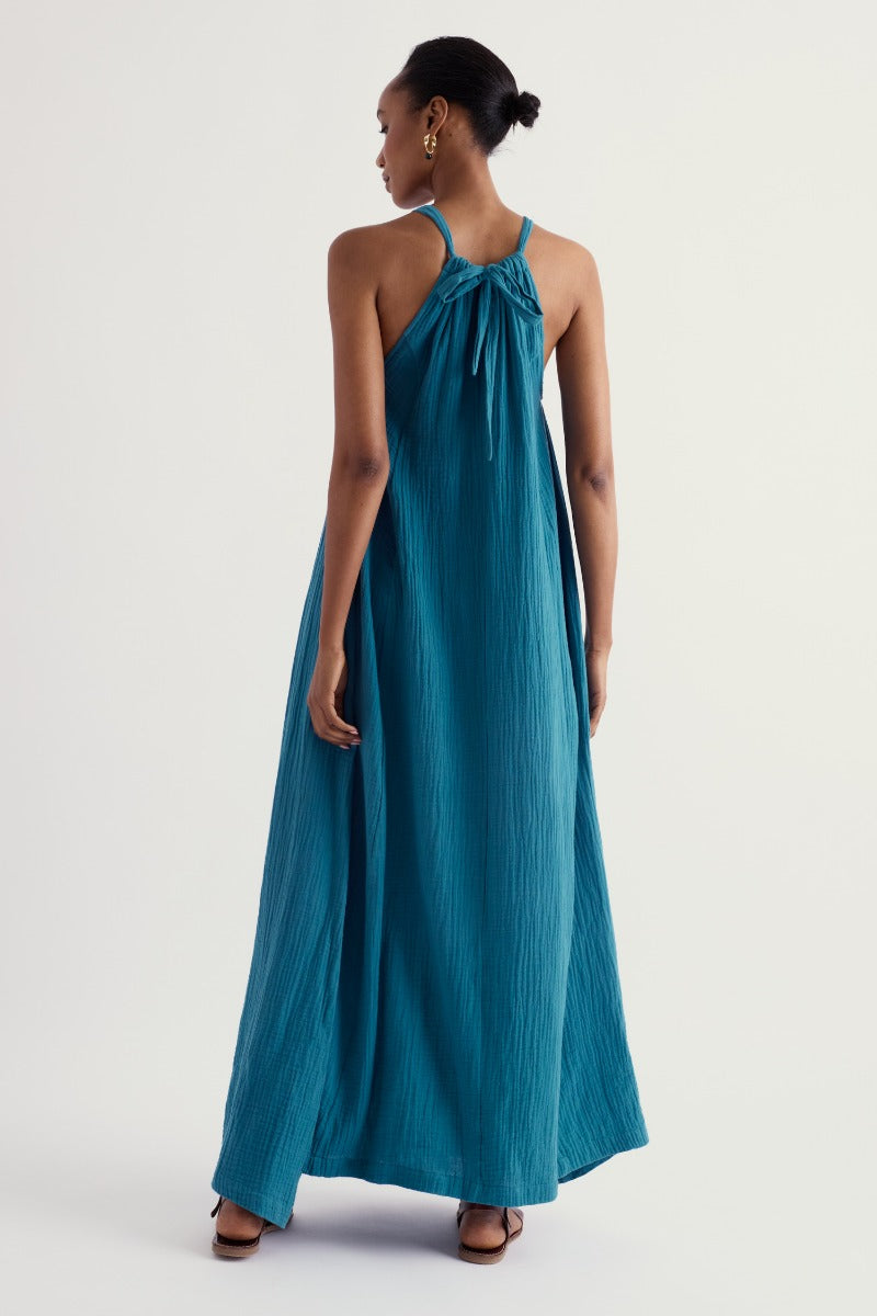 Belowda Kleid aus GOTS-zertifizierter Bio-Baumwoll-Doppelgaze