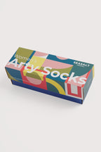 Gift Box of 7 Women's Arty Socks Plain