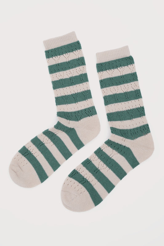 Damen-Pointelle-Socken aus Bio-Baumwolle