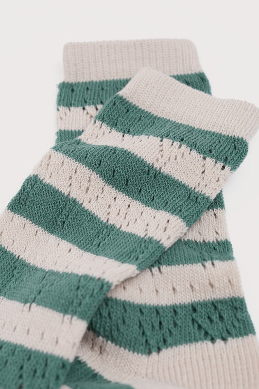 Damen-Pointelle-Socken aus Bio-Baumwolle