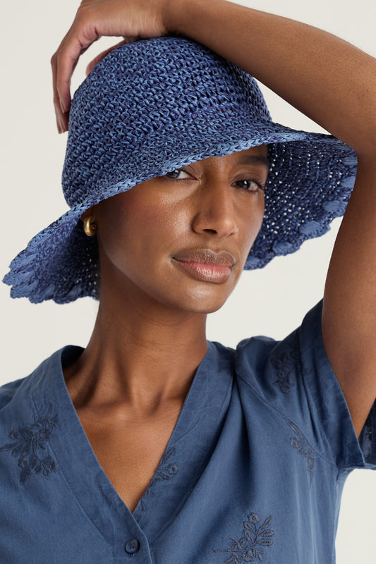 Spirea Woven Sun Hat